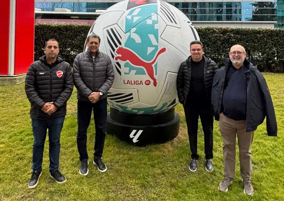 Dirigentes goianos na Europa - Ronei Freitas