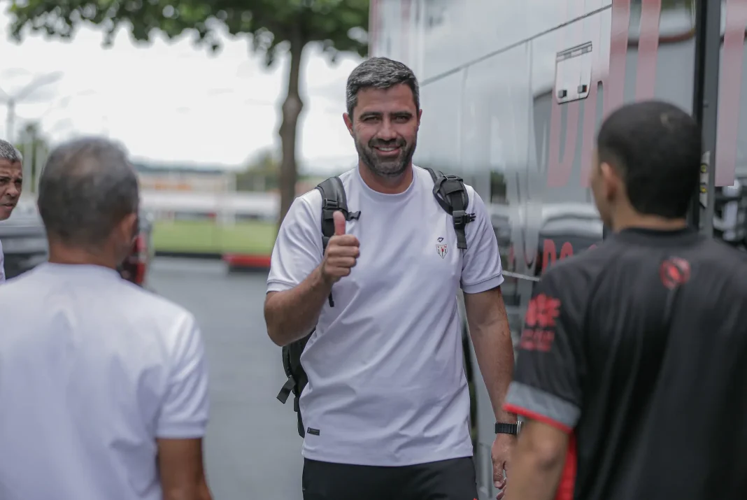 Técnico Rafael Lacerda - Atlético (Foto - Bruno Corsino)